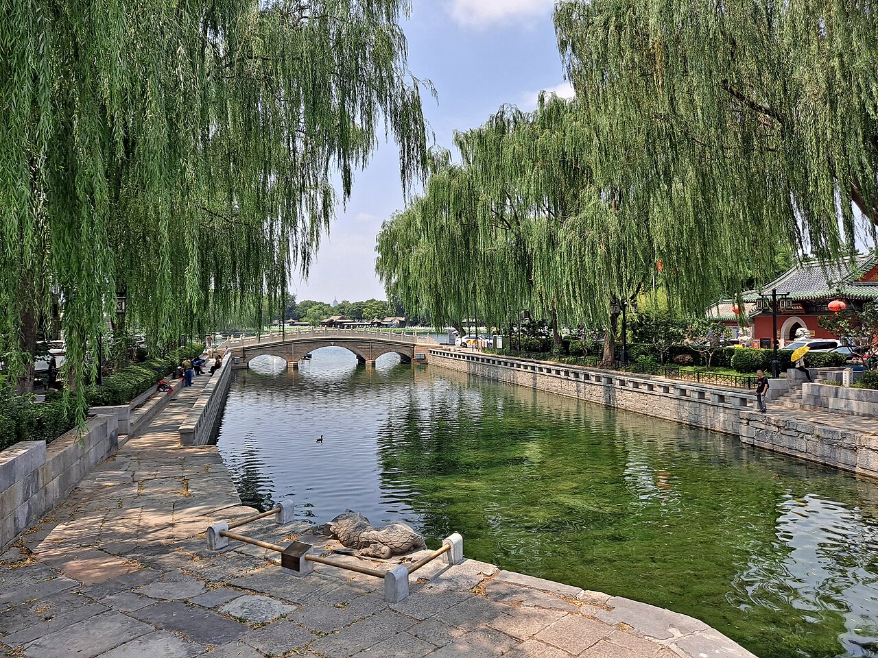 京杭大运河东关古渡璀璨夜景